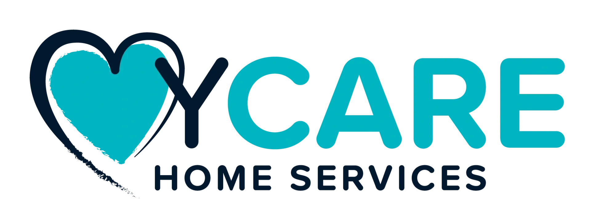 A blue and black logo for yca home service.
